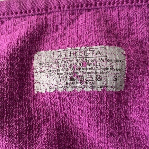 Athleta Purple Tank Top - Picture 2 of 4